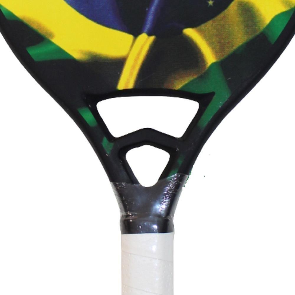 Miniatura Raquete Beach Tennis Wbt Kevlar Com Fibra Carbono Brazilian 2021 Profissional