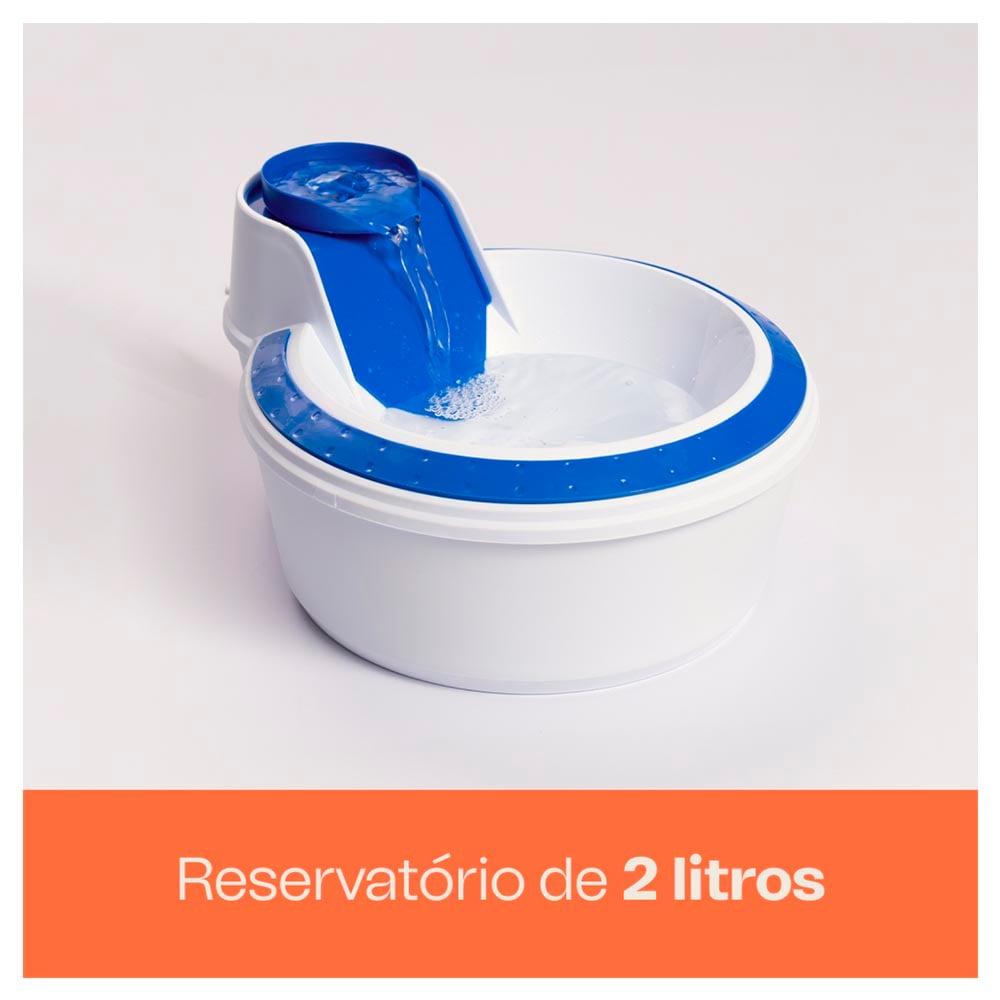 Fonte Bebedouro Meau Clássica Azul - Bivolt