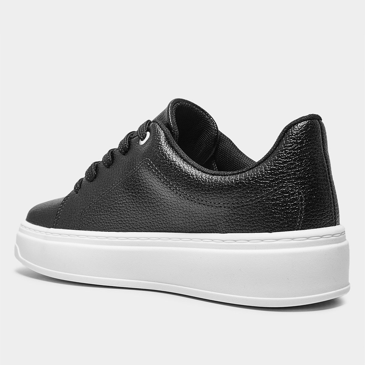 Miniatura Tênis Beira Rio Casual Textura Feminino Preto - 34