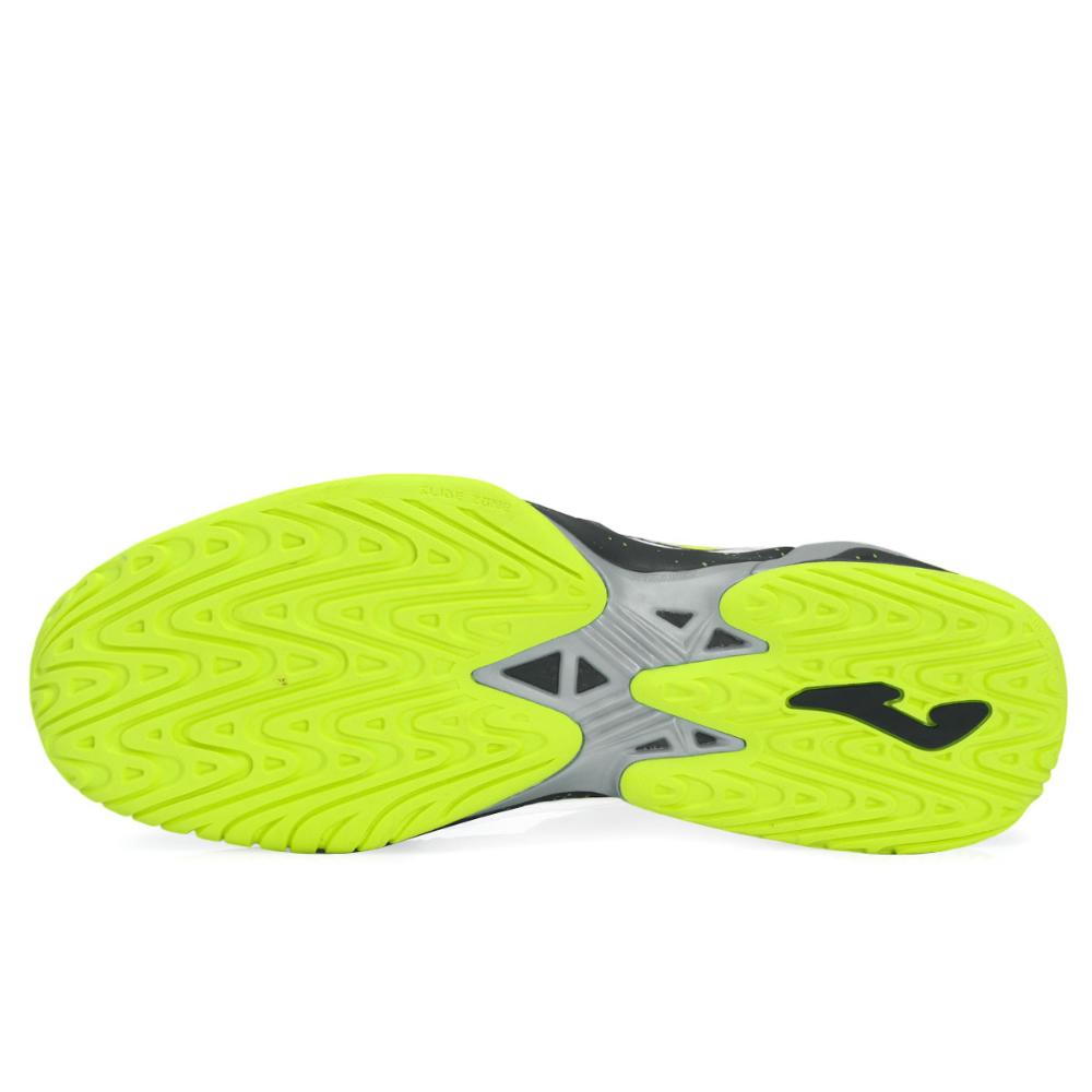 Miniatura Tênis Joma Ace Pro - All Court - Branco, Preto e Limão 39