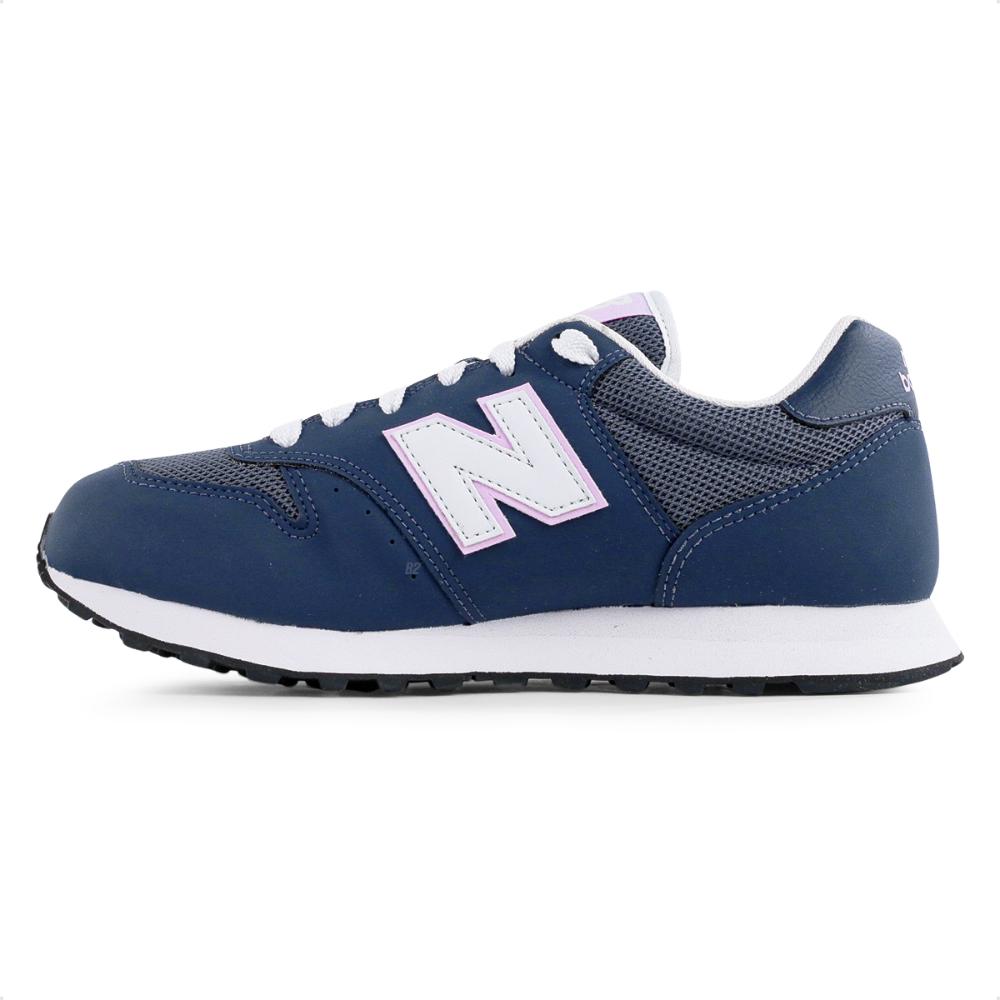 Miniatura Tênis New Balance 500 V2 Feminino Azul / Marinho - 34