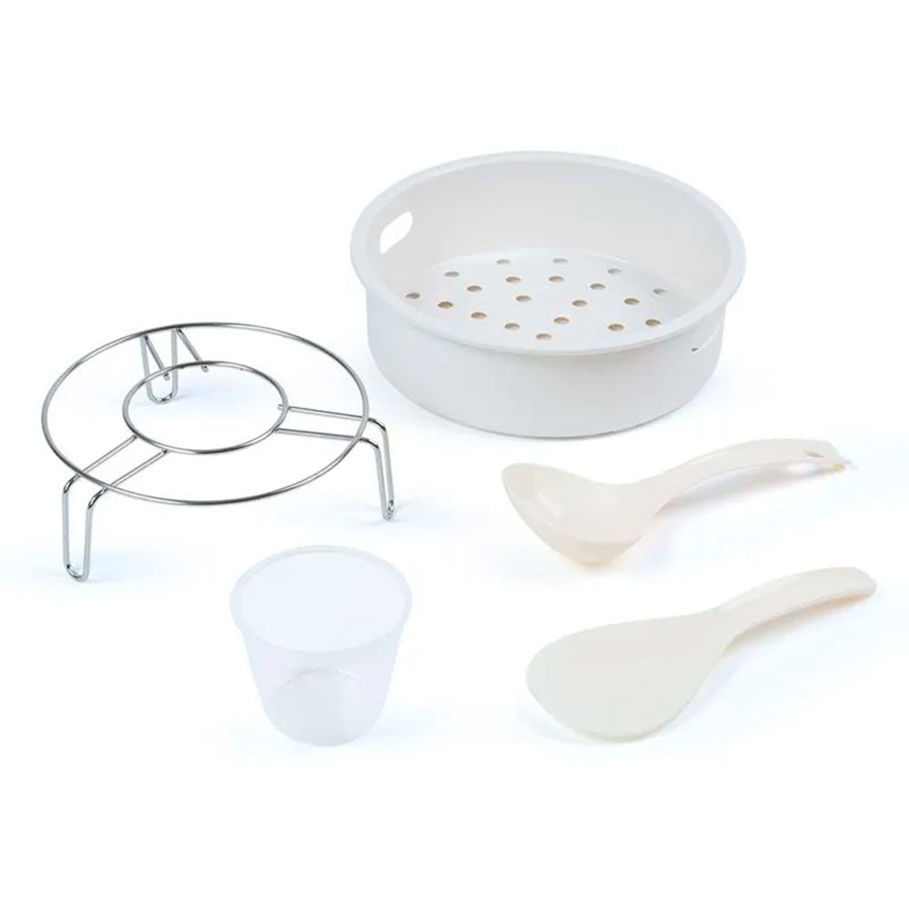 Miniatura Panela de Pressão Elétrica MasterSteam Midea Preta e Inox - PPG70S 110