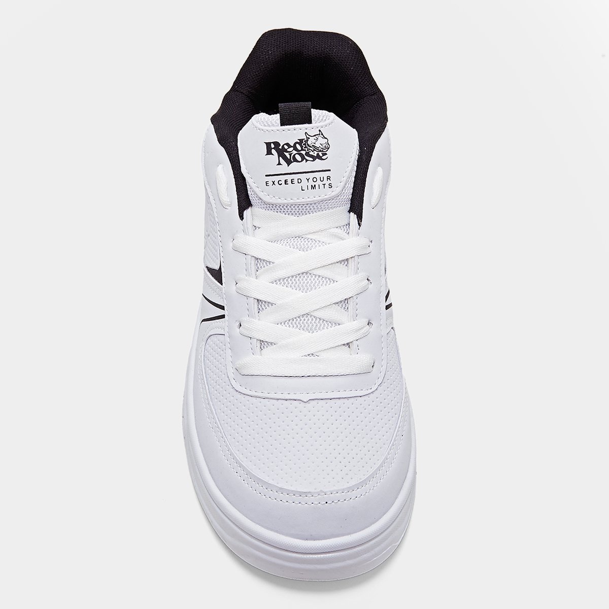 Miniatura Tênis Red Nose Newport Masculino Branco+Preto - 38