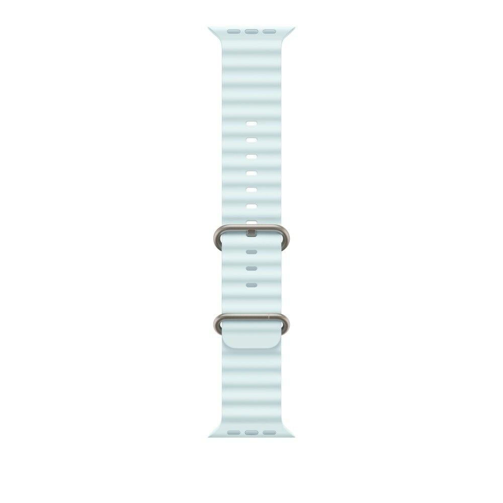 Miniatura Pulseira Apple Watch 49 mm, Oceano Azul-gelo, Apple, Natural de Titânio