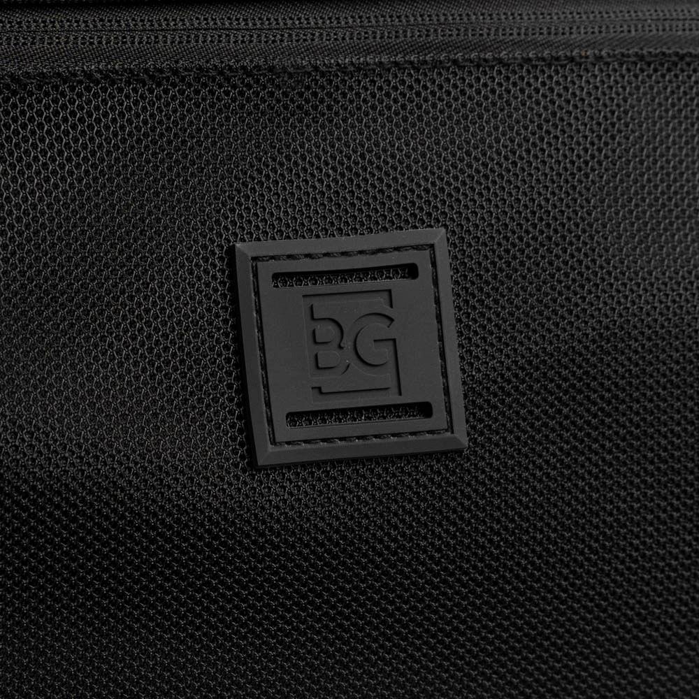 Bolsa de Viagem Masculina de Rodinhas Grande BG Mesh Preta Preto - G
