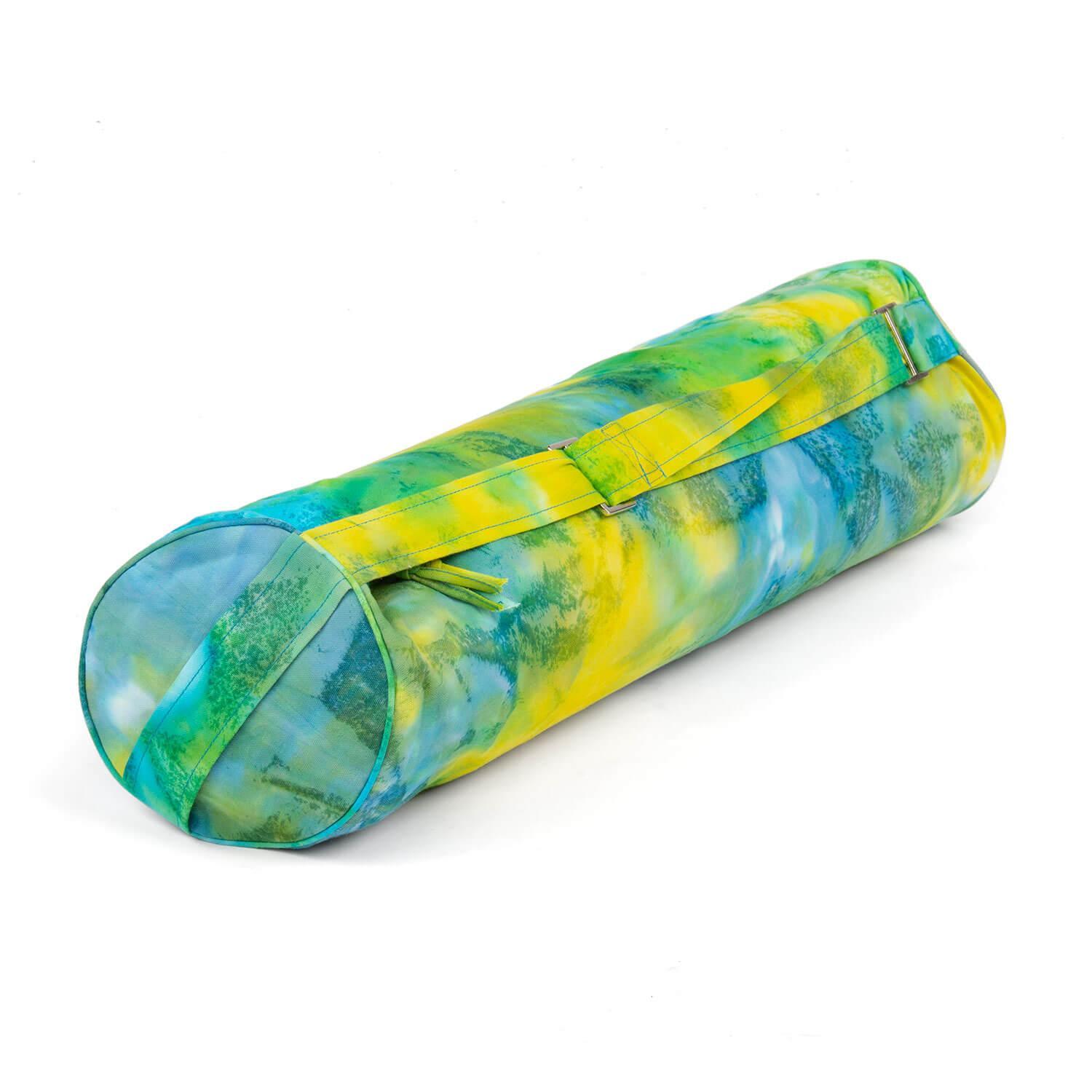 Miniatura Yogateria Bolsa Porta Mat Yoga Bhakti Estampada 100% Algodão