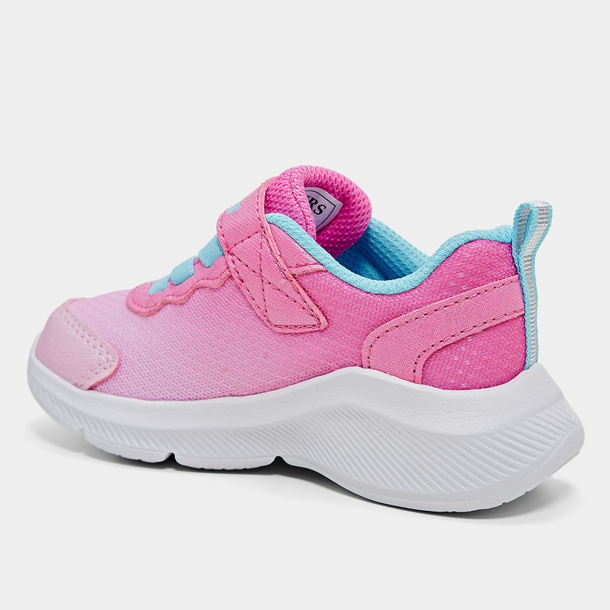 Miniatura Tênis Infantil Skechers Menina Rosa+Azul - 21