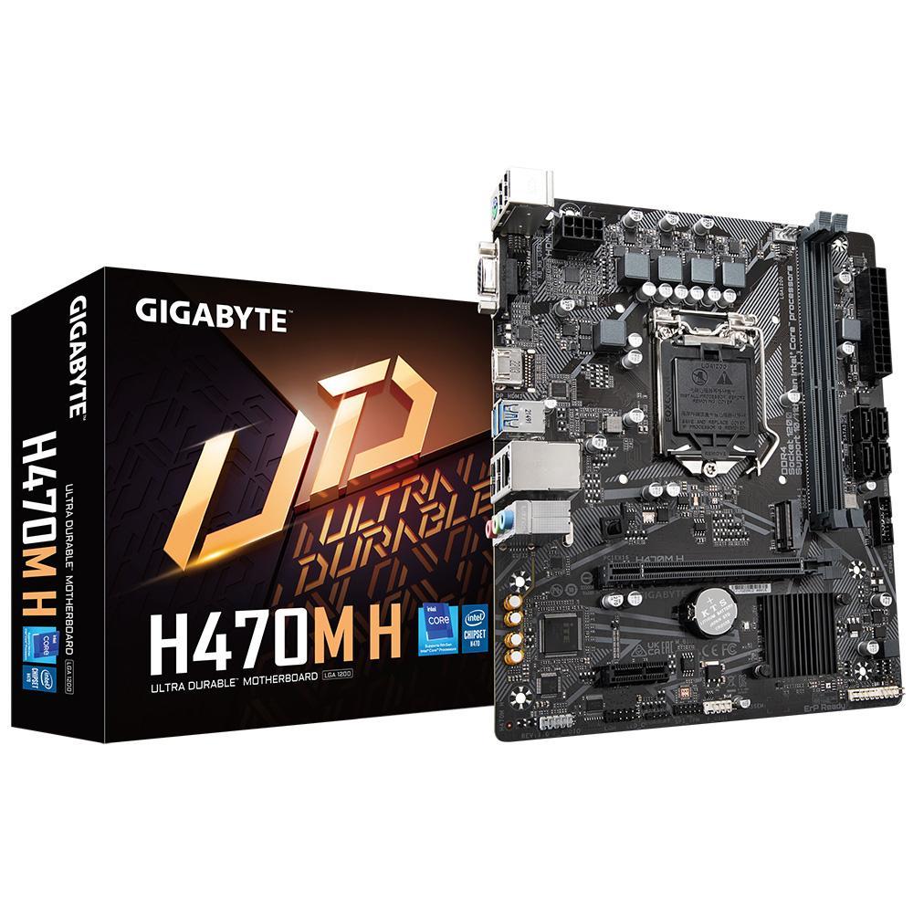 Miniatura Placa Mãe Gigabyte H470M H Socket Lga 1200 / Ddr4