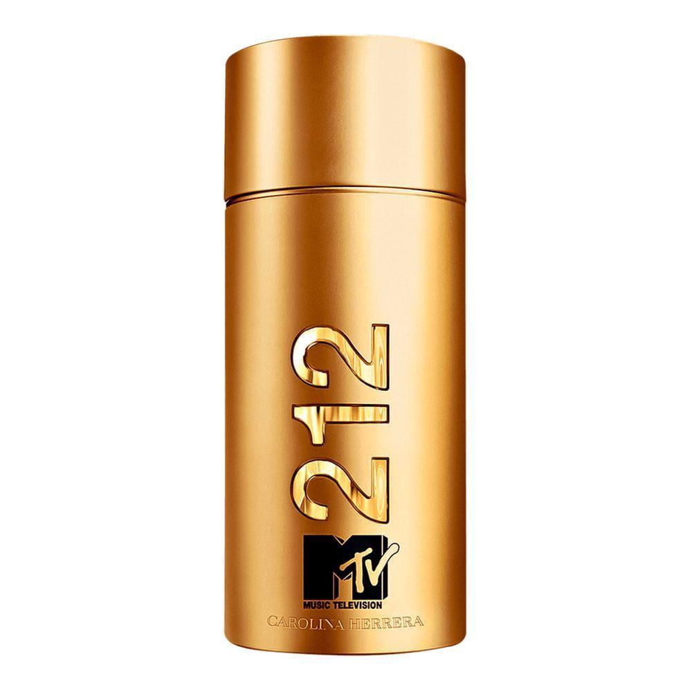 Miniatura Carolina Herrera 212 Men Nyc Mtv Eau De Toilette - Perfume Masculino 100ml