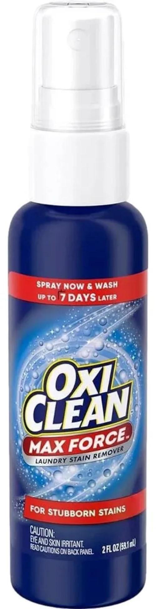 Miniatura Oxiclean Max Force Spray Removedor De Manchas Roupas 59Ml