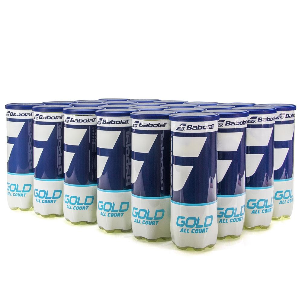 Miniatura Bola de Tênis Babolat Gold All Court Caixa com 24 Tubos