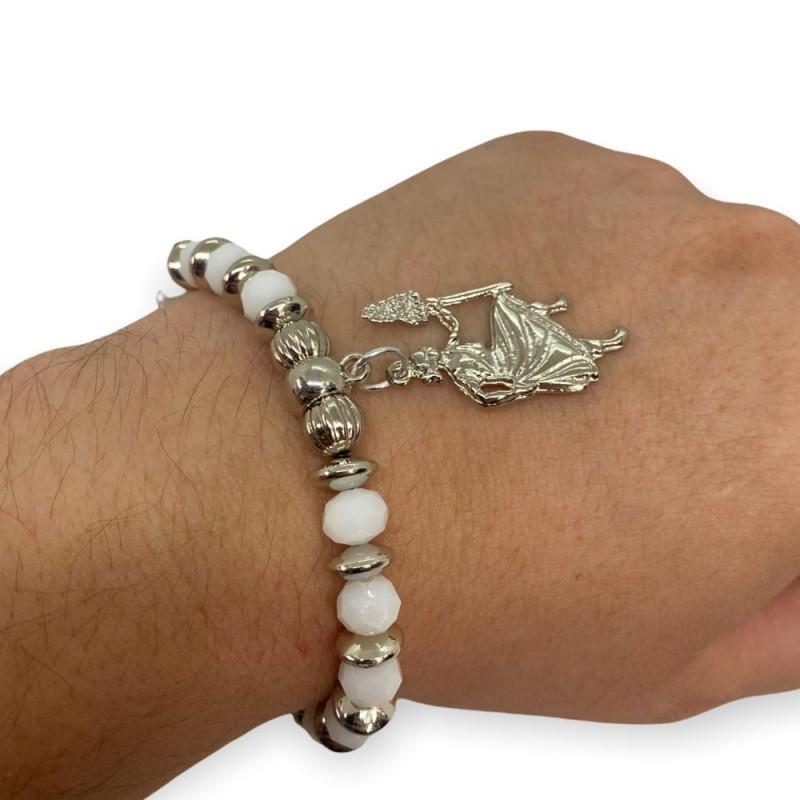 Miniatura Pulseira Orixá Oxalá Umbanda Candomblé Proteção-Escolha Cor