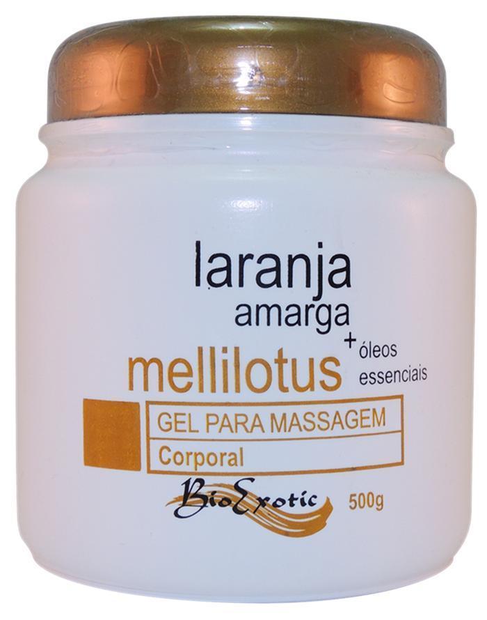 Miniatura Gel Para Massagem Corporal Com Laranja Amarga 500G Bioexotic