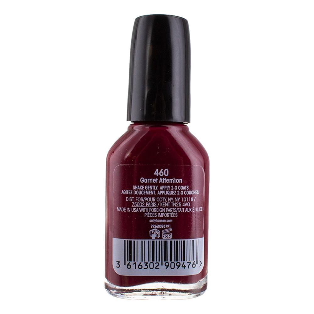 Miniatura Esmalte Sally Hansen Hard As Nails Cor 460 -Garnet Attention