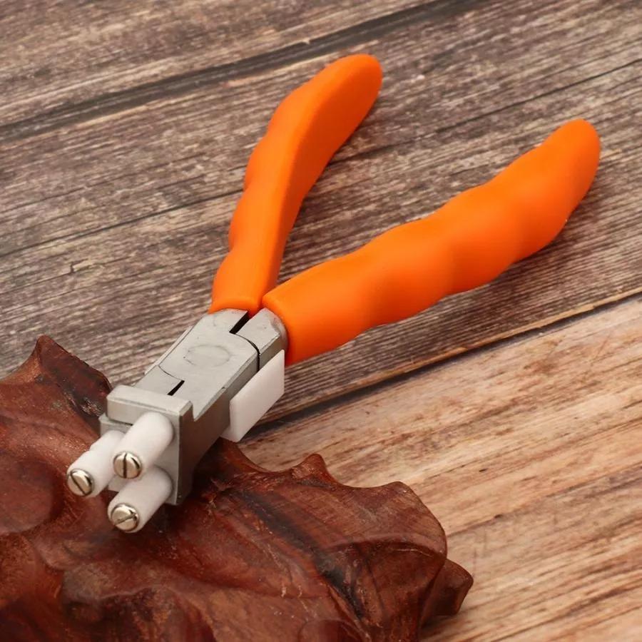 Miniatura Alicate Óptico Tridente Nylon - Cabo Emborrachado - Cód. 07