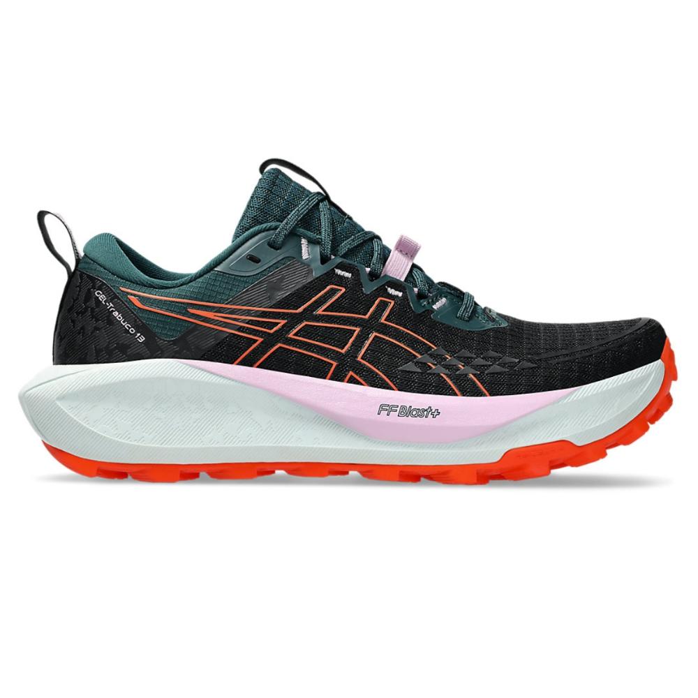 Miniatura Tênis Asics Gel-Trabuco 13 Feminino PRETO/LARANJA - 34
