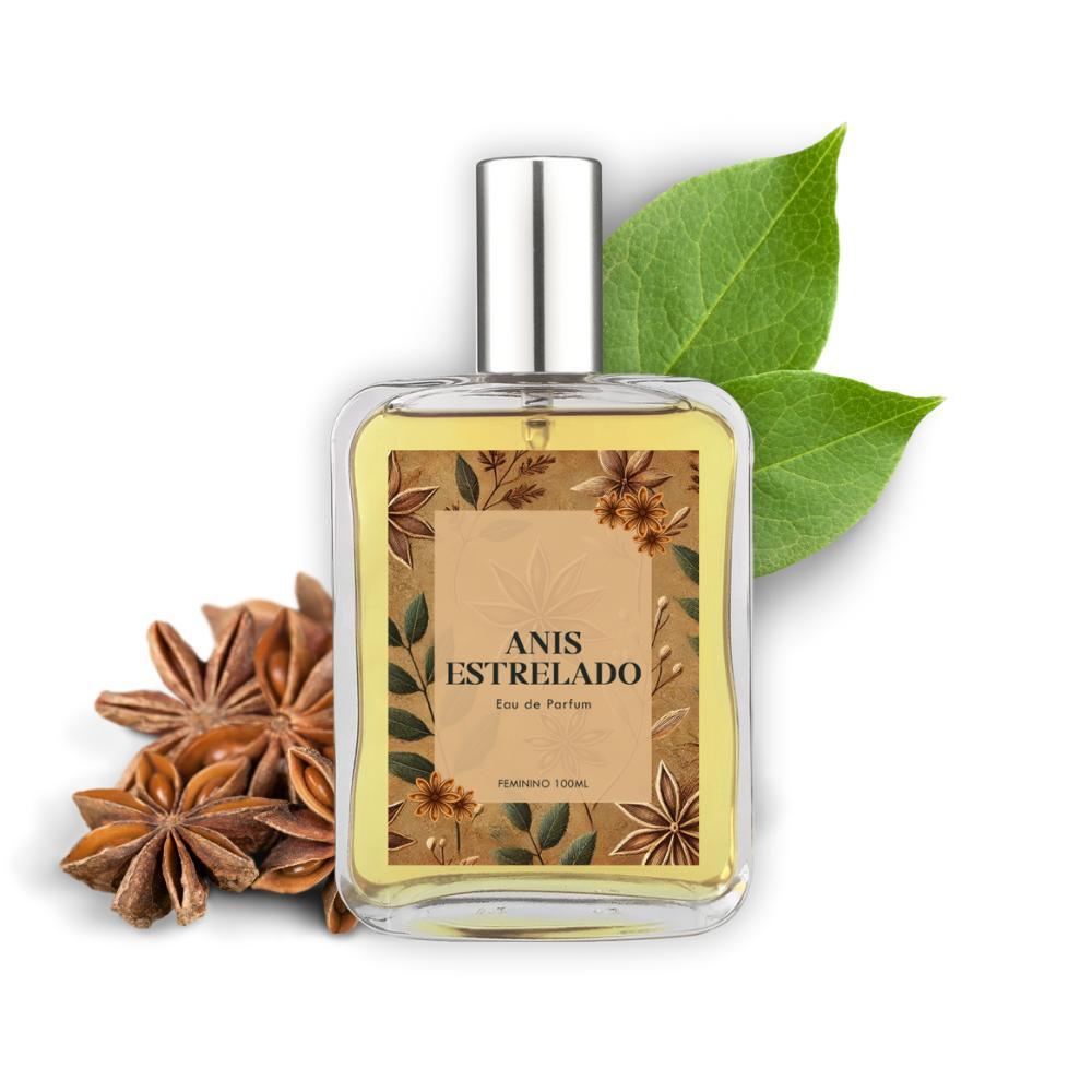 Miniatura Perfume Anis Estrelado Feminino 100Ml + Roll On 10Ml Natural