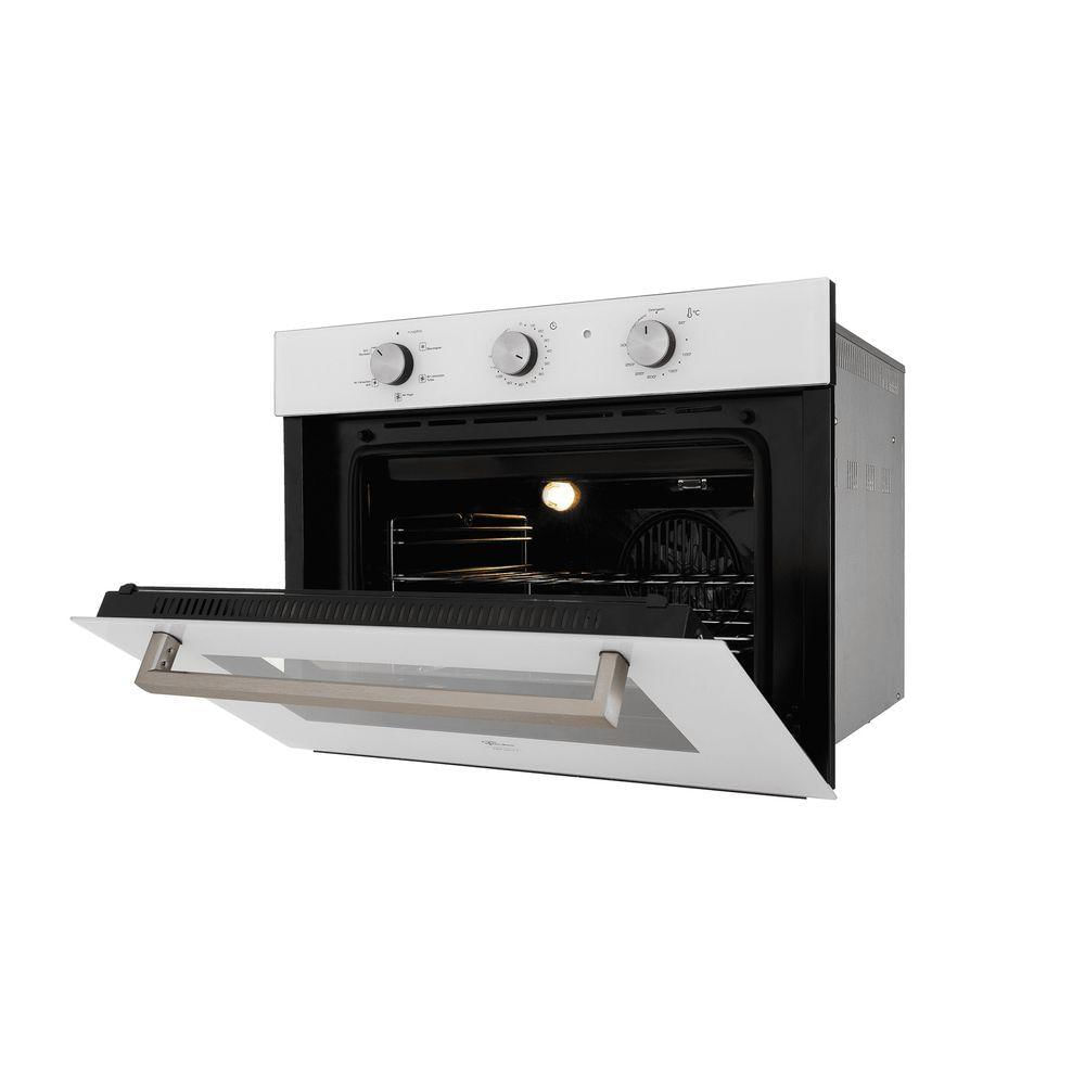 Miniatura Forno Elétrico Fischer Infinity Embutir 50L Com Air Fryer Branco 127V