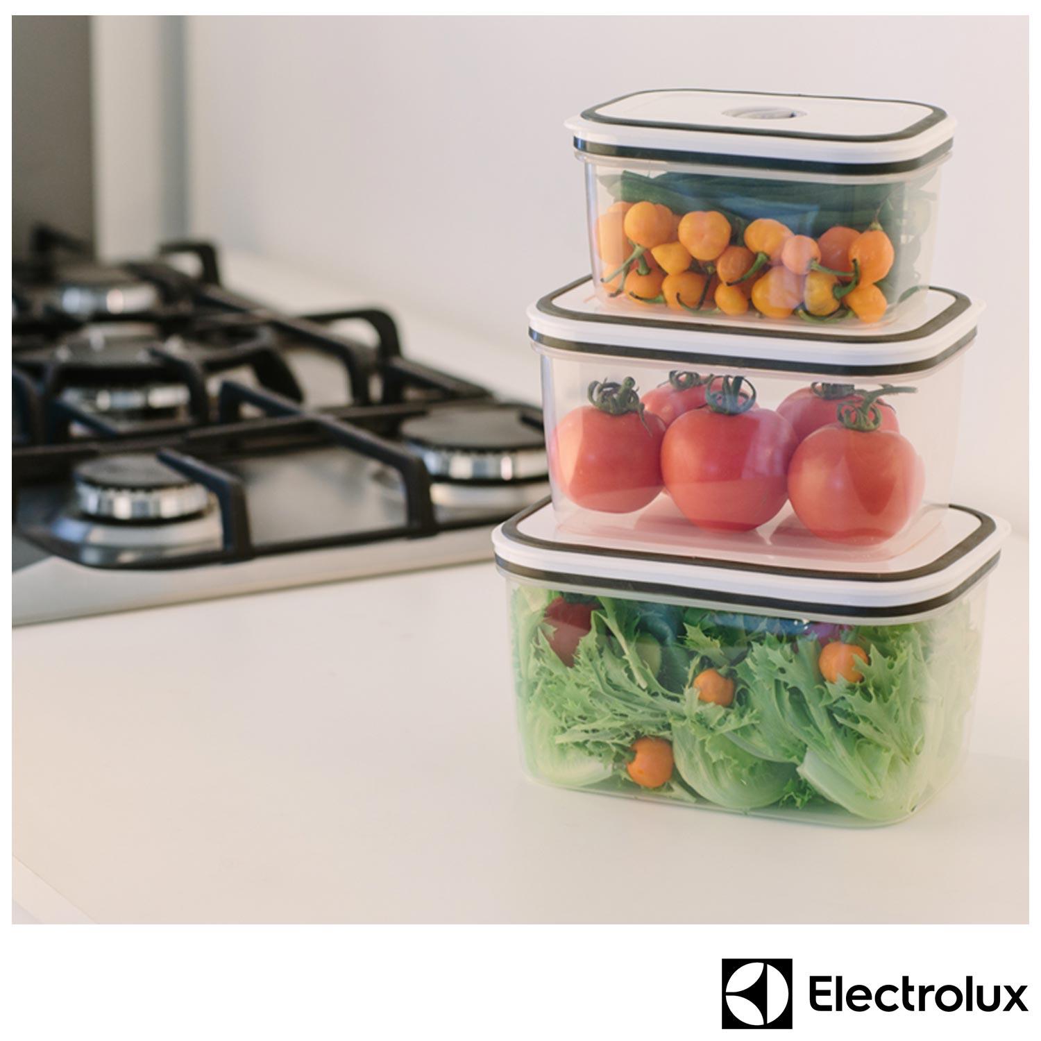 Jogo de Potes com 10 Peças com Tampa - Electrolux