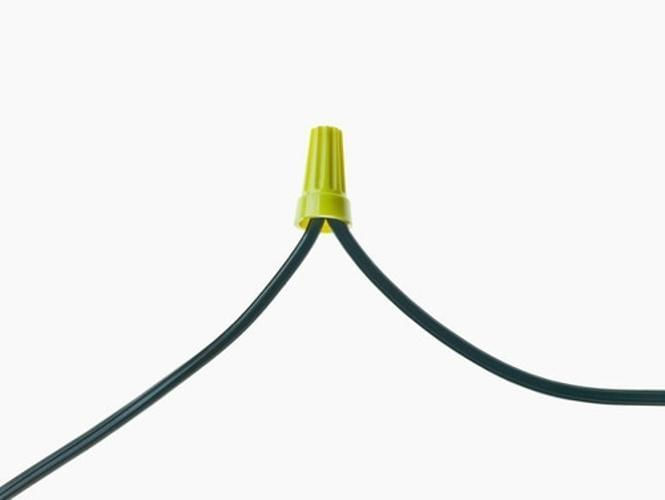 Miniatura 250X Conector Torção Emenda Para Fios Cabos Vermelho - 16Mm