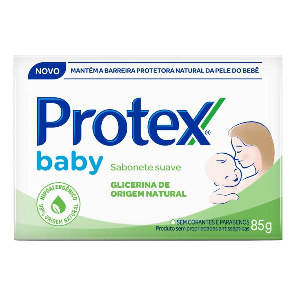 Sabonete Em Barra Protex Baby Glicerinado 85g