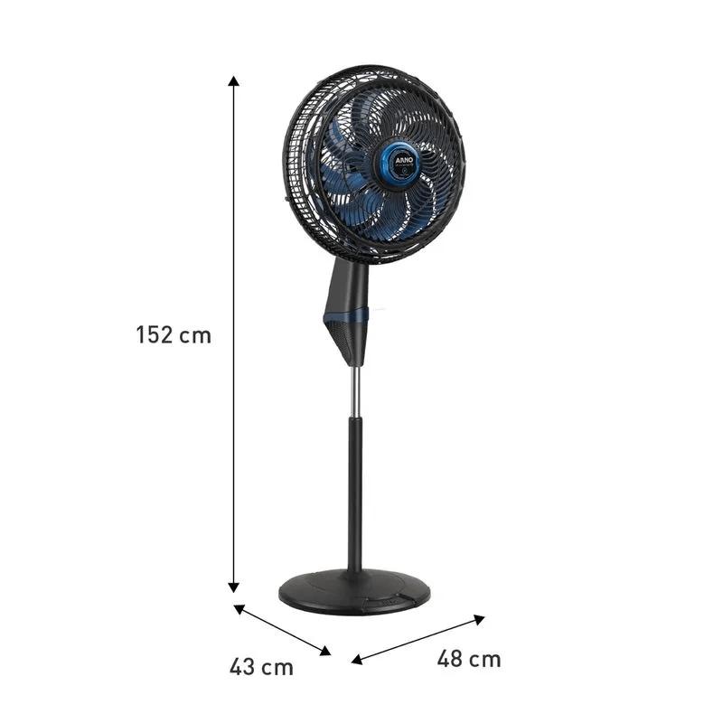 Ventilador de Coluna Arno X-Treme 40cm Preto VE9C 220V