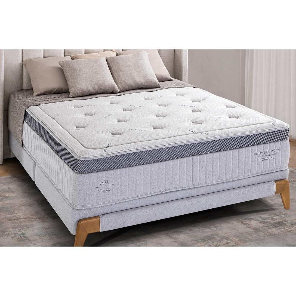 Colchão King Molas Ensacadas Masterpocket C1663 Pillow Top (193X203X35) - Herval