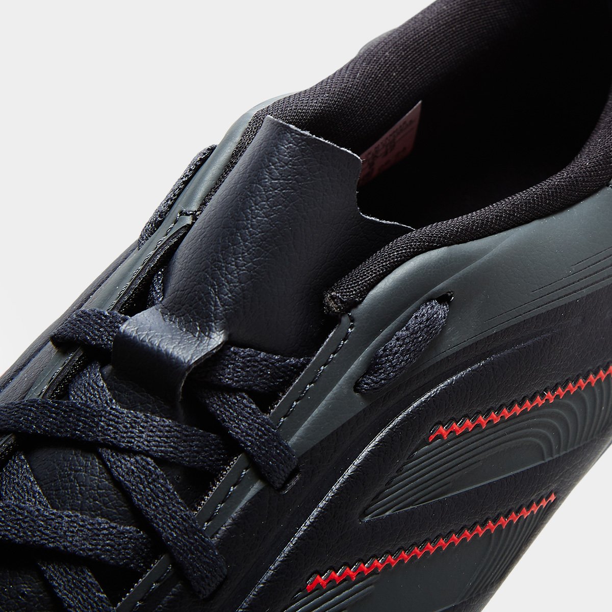 Chuteira Campo Adidas Copa Pure III Club Unissex Preto+Vermelho - 37