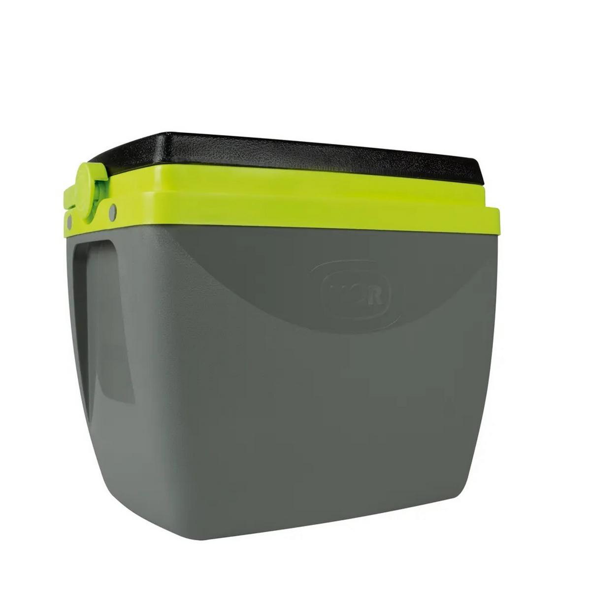 Miniatura Caixa Térmica Mor 18 Litros Para Camping Cinza E Verde