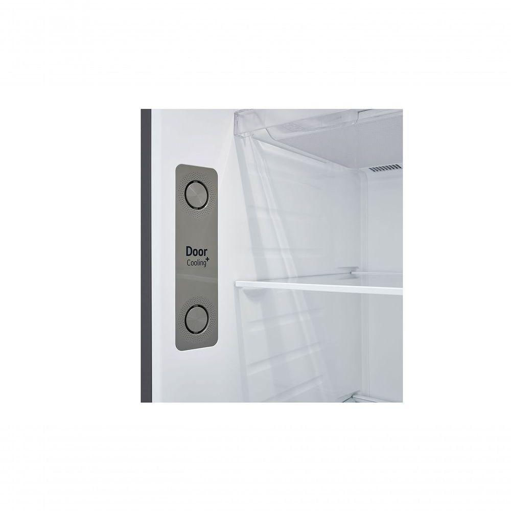 Geladeira LG Frost Free Inverter 461L Duplex Inox Look 220V