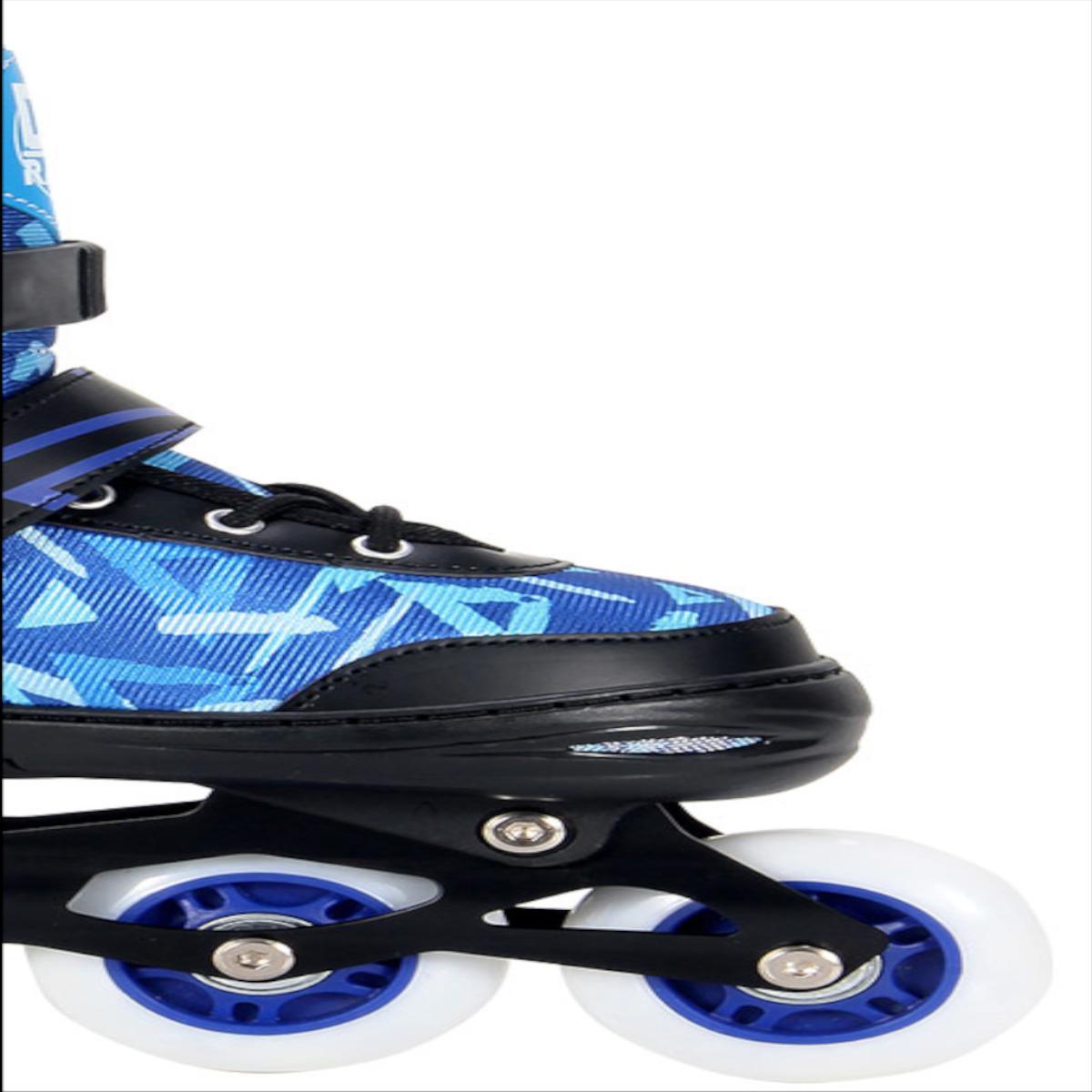 Patins Inline Dm Radical 30-33 Azul - Dm Toys