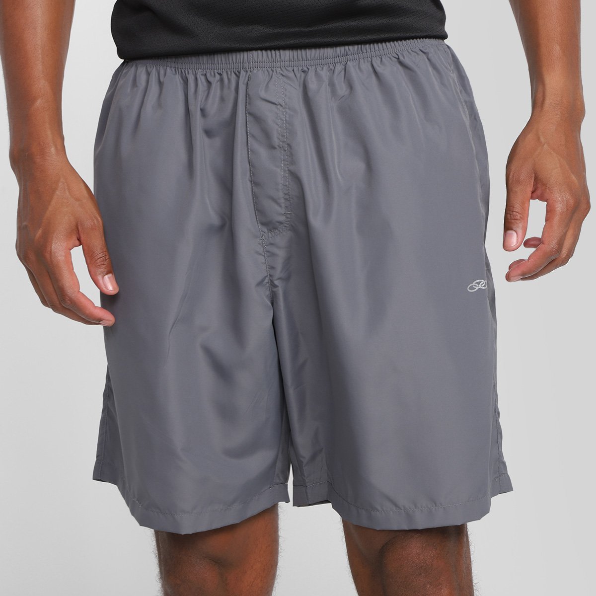 Miniatura Bermuda Olympikus Essential 7 Masculina Cinza - G
