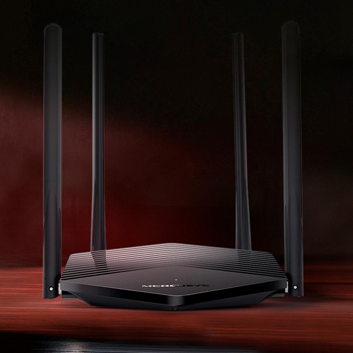 Miniatura Roteador Gigabit 10/100/1000 Wi-Fi 6 Ax1500 Dual Band Mr60X