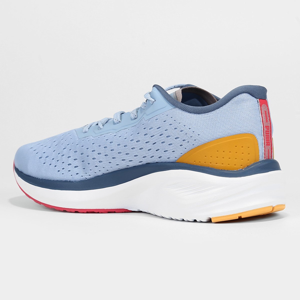 Miniatura Tênis Puma Aviator ENG Pro BDP Masculino Azul+Laranja - 34