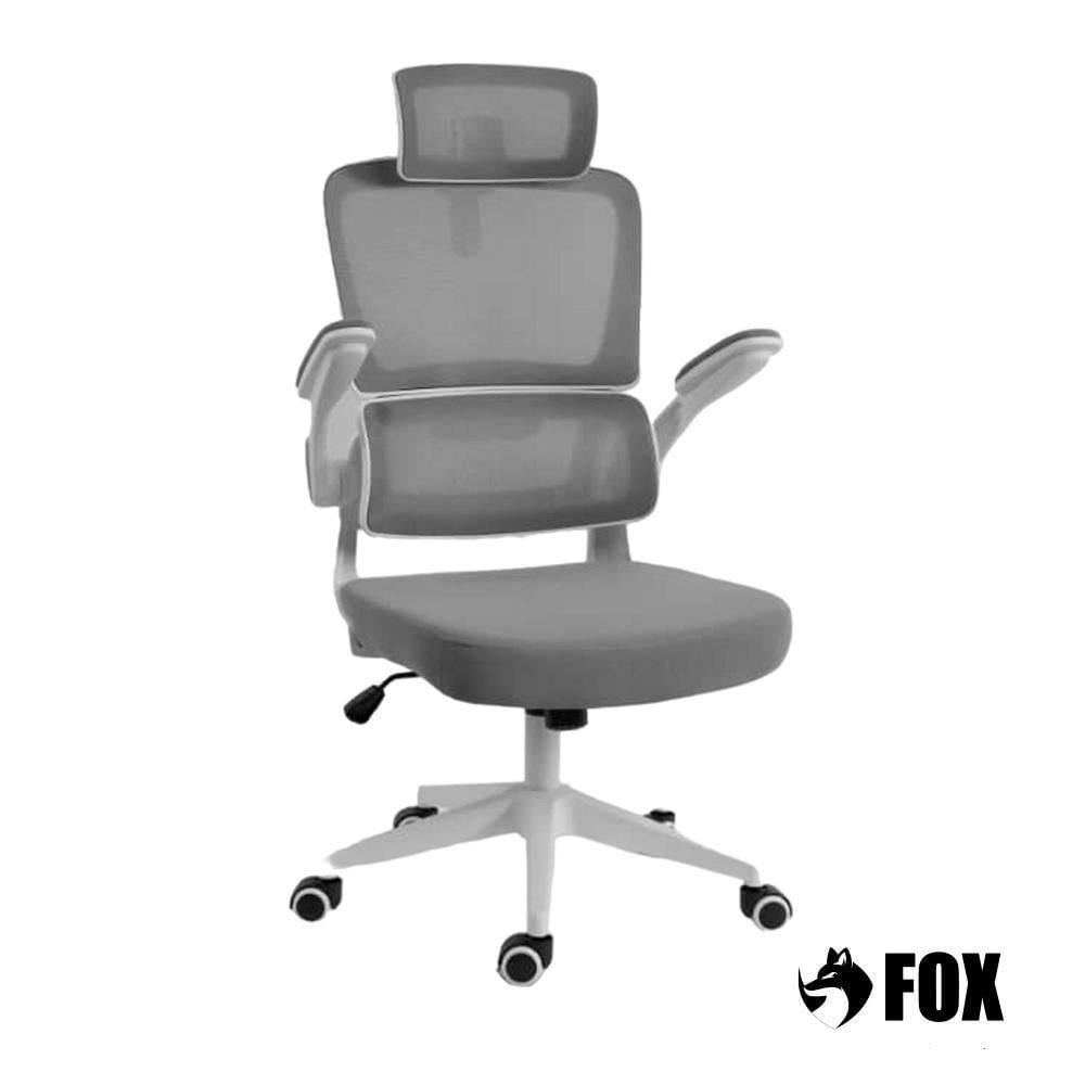 Miniatura Cadeira Presidente Escritório Giratória Fox Office Cinza - Z411