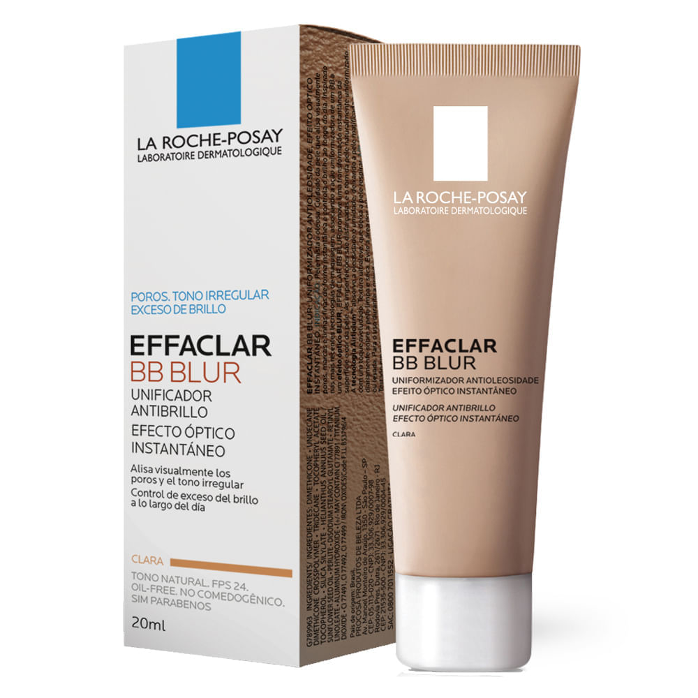 Miniatura Effaclar BB Blur Mousse La Roche Posay - Base Uniformizadora Clara