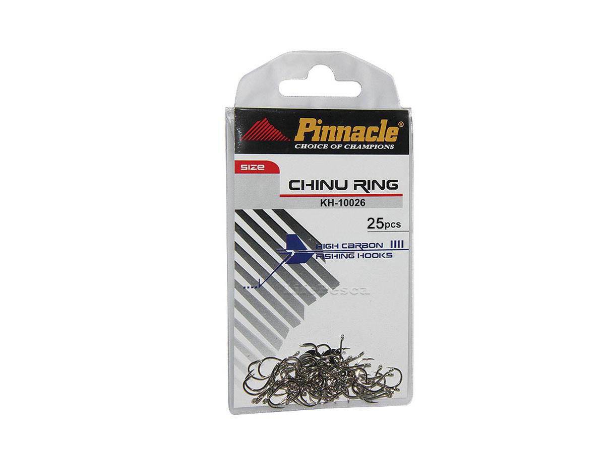 Miniatura Anzol Pinnacle Chinu Ring Nº 10 - 25 Peças