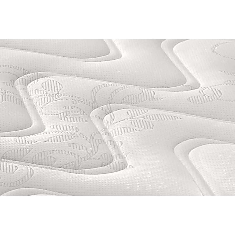 Miniatura Conjunto Box Solteiro Colchão Espuma Paropas D33 D45 Pro Sono Double Face Prata + Base Crc Courano White (88x188)