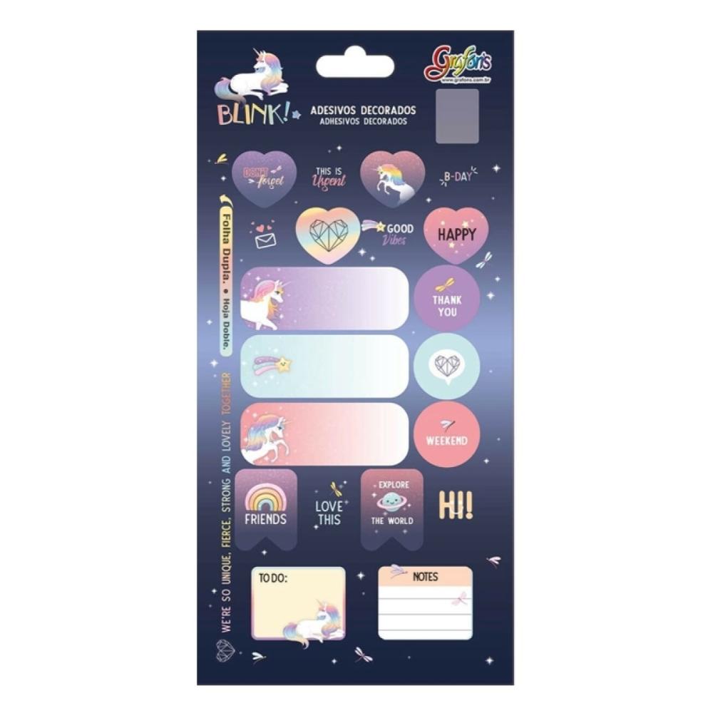 Miniatura Kit de adesivos duplos BLINK! (2 cartelas)
