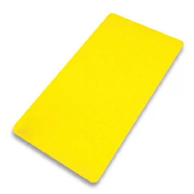 Miniatura Tapete Academia Ginastica Pilates Colchonete 10Mm Amarelo