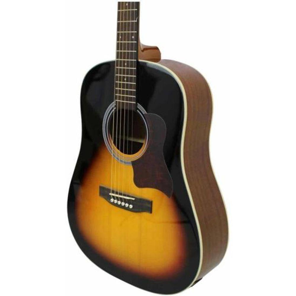 Miniatura Violão Giannini Perform Gss Plus Eletroacústico Aço Vintage Sunburst