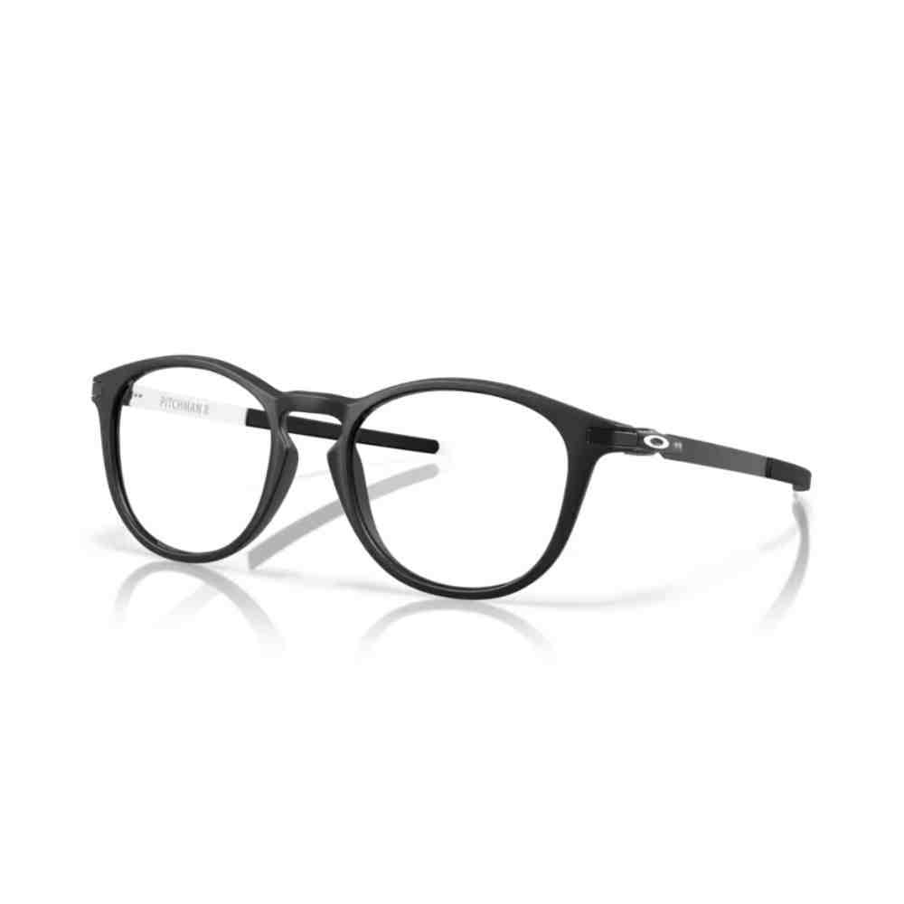 Miniatura Armação Grau Oakley Redondo Pitchman R Preto 0Ox8105