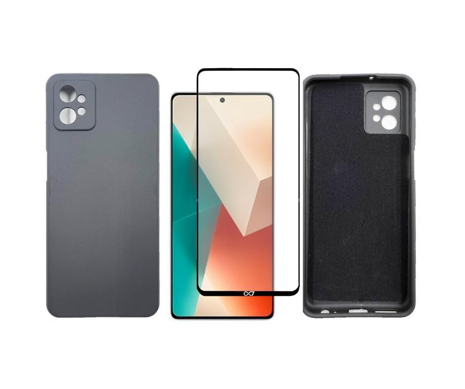 Miniatura Capa Xiaomi Redmi Note 13 Pro + Película Privacidade Preto