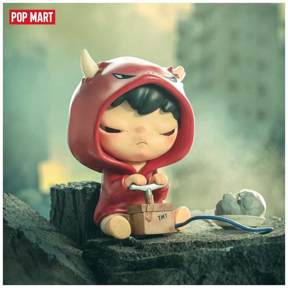 Blind Box, Coleção de Bonecos Surpresa da POP MART, Conjunto de 12 Miniaturas Hirono, Brinquedos Colecionáveis com Design Variado para Decorar