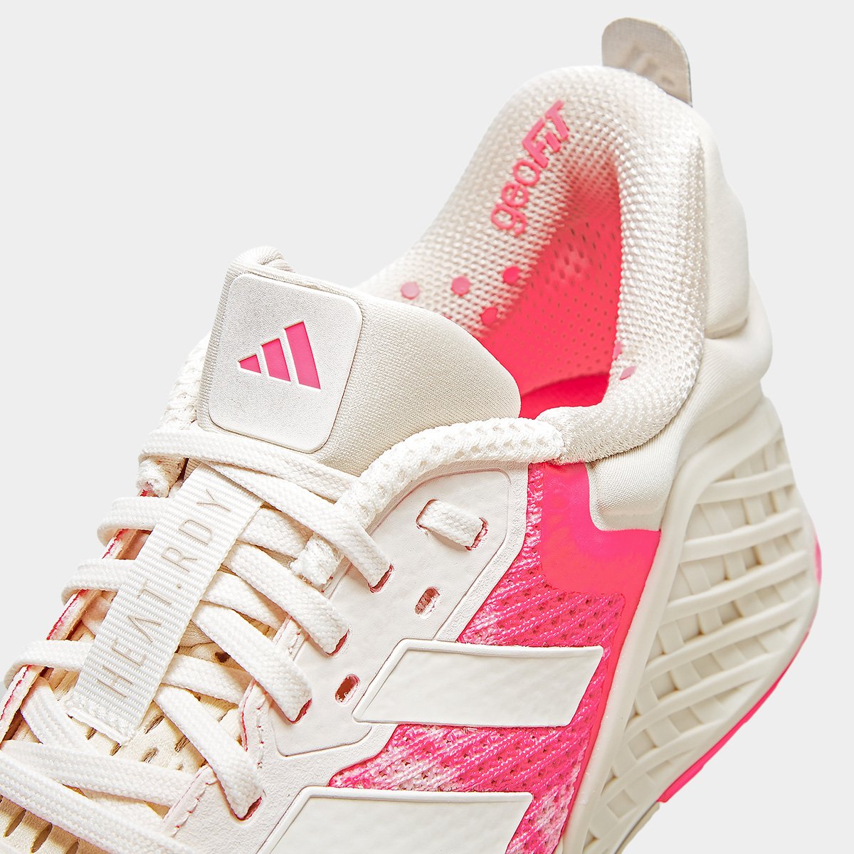 Tênis Adidas Dropset 3 Feminino Branco+Rosa - 34