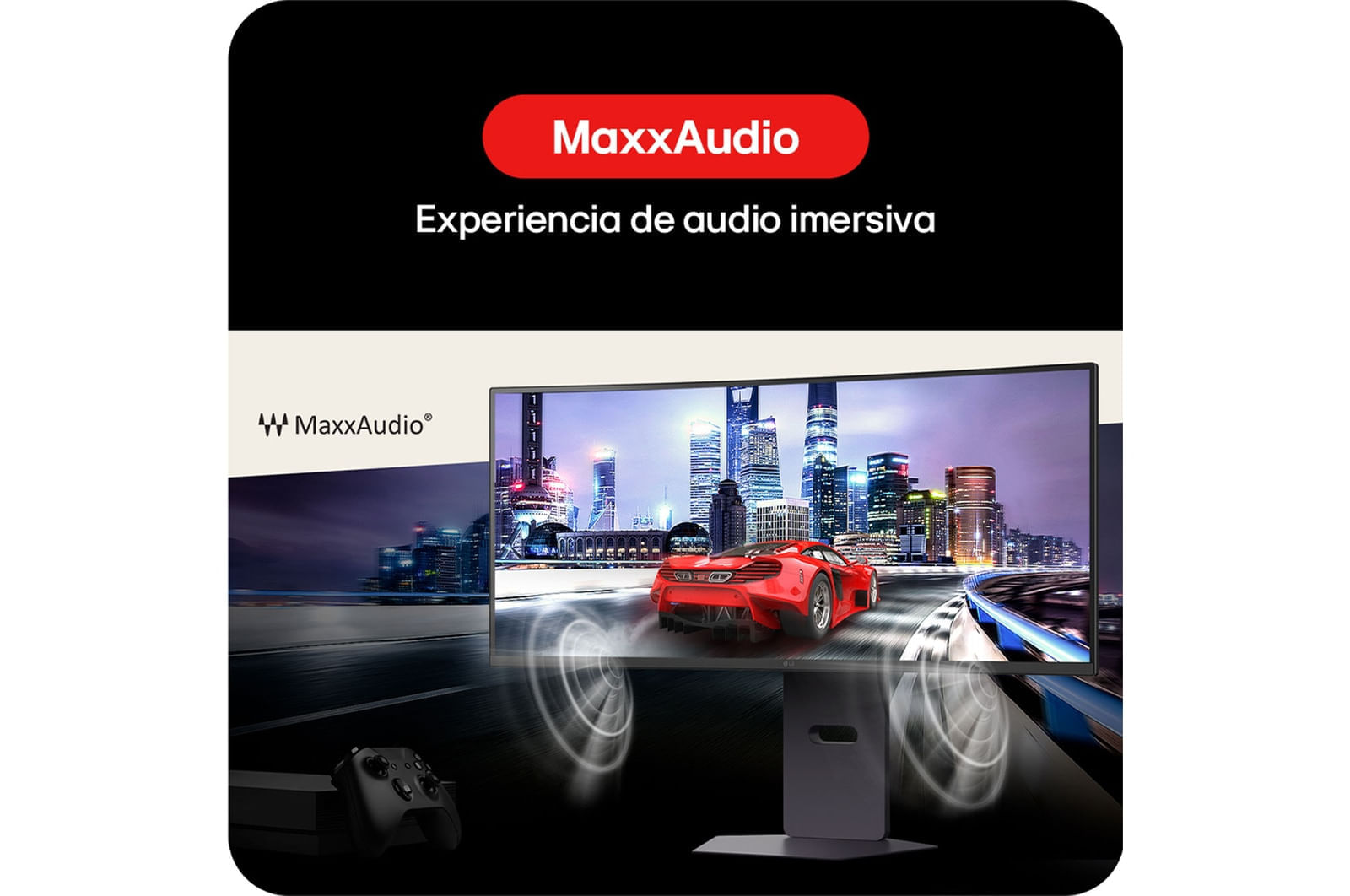 Monitor Gamer LG UltraGear™ Curvo 34G600A-B 34" QuadHD 2K, UltraWide 1800R, 160Hz, 1ms (MBR), AMD FreeSync™ Premium, HDR10, MaxxAudio