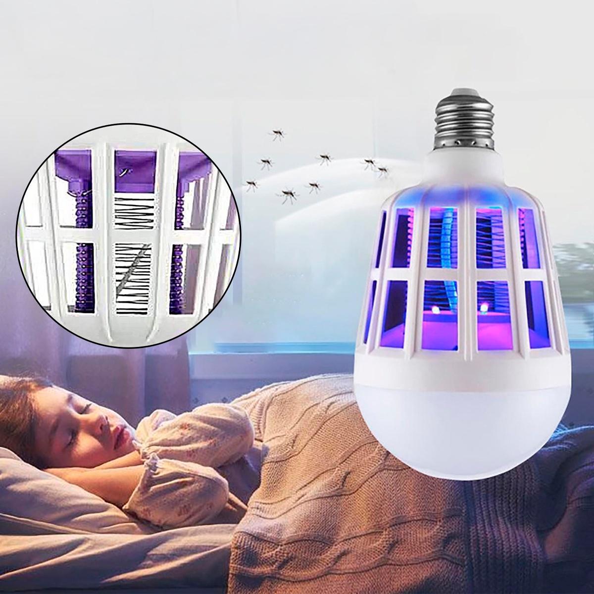 Miniatura Luz Uv 15W Mata Mosquitos Pernilongos Lâmpada Led