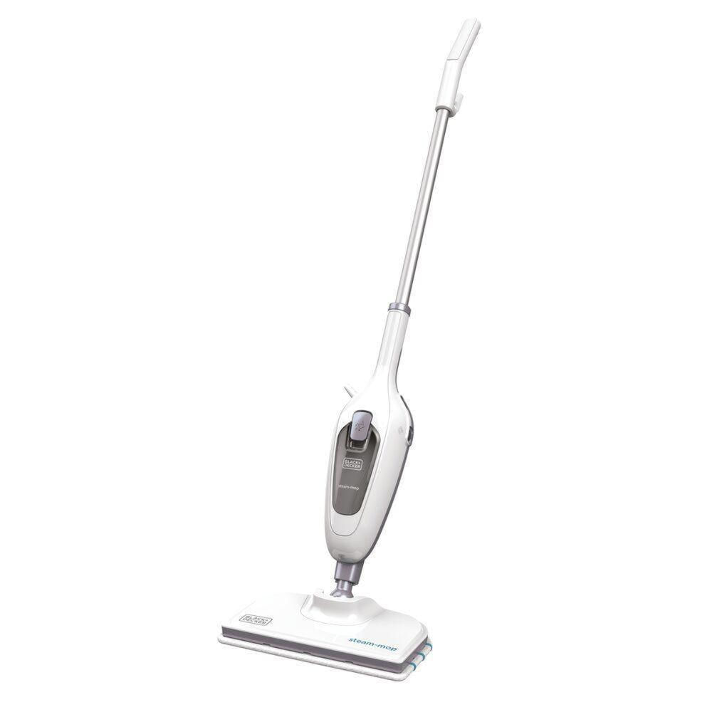 Miniatura Mop Vaporizador 7 Em 1 Para Pisos Steam Black Branco - 220v