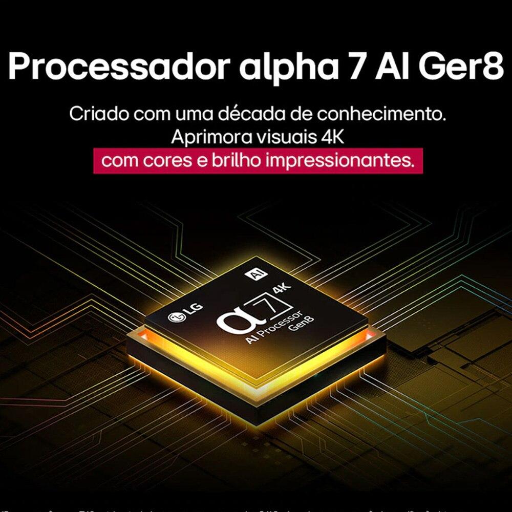 Smart TV LG 60 Polegadas UHD AI 4K UA85 2025