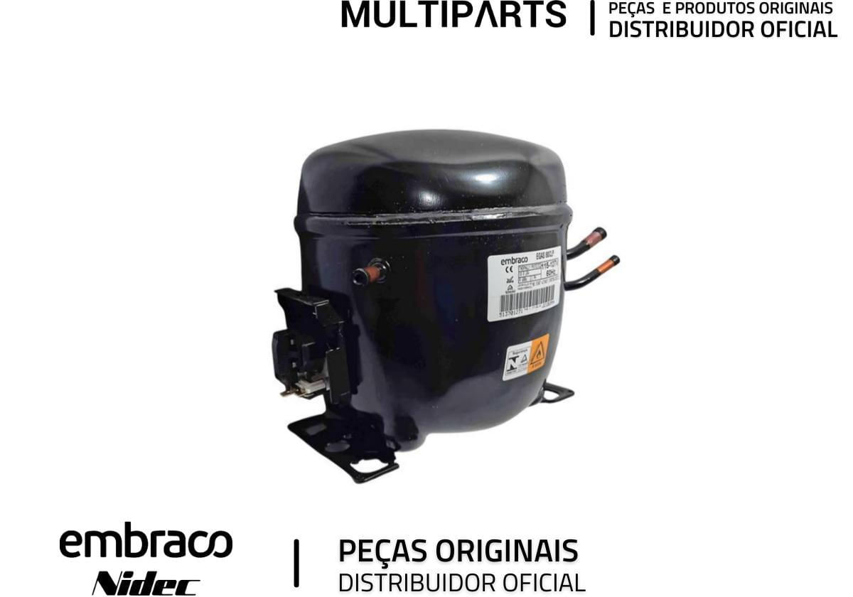 Miniatura Compressor Embraco 1/4 R-600 110V Egas80clp - Refrigeração